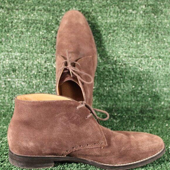 Cole Haan Grand OS Brown Suede Chukka Boots Mens 9 M Leather Desert Shoes C12936 main image 11